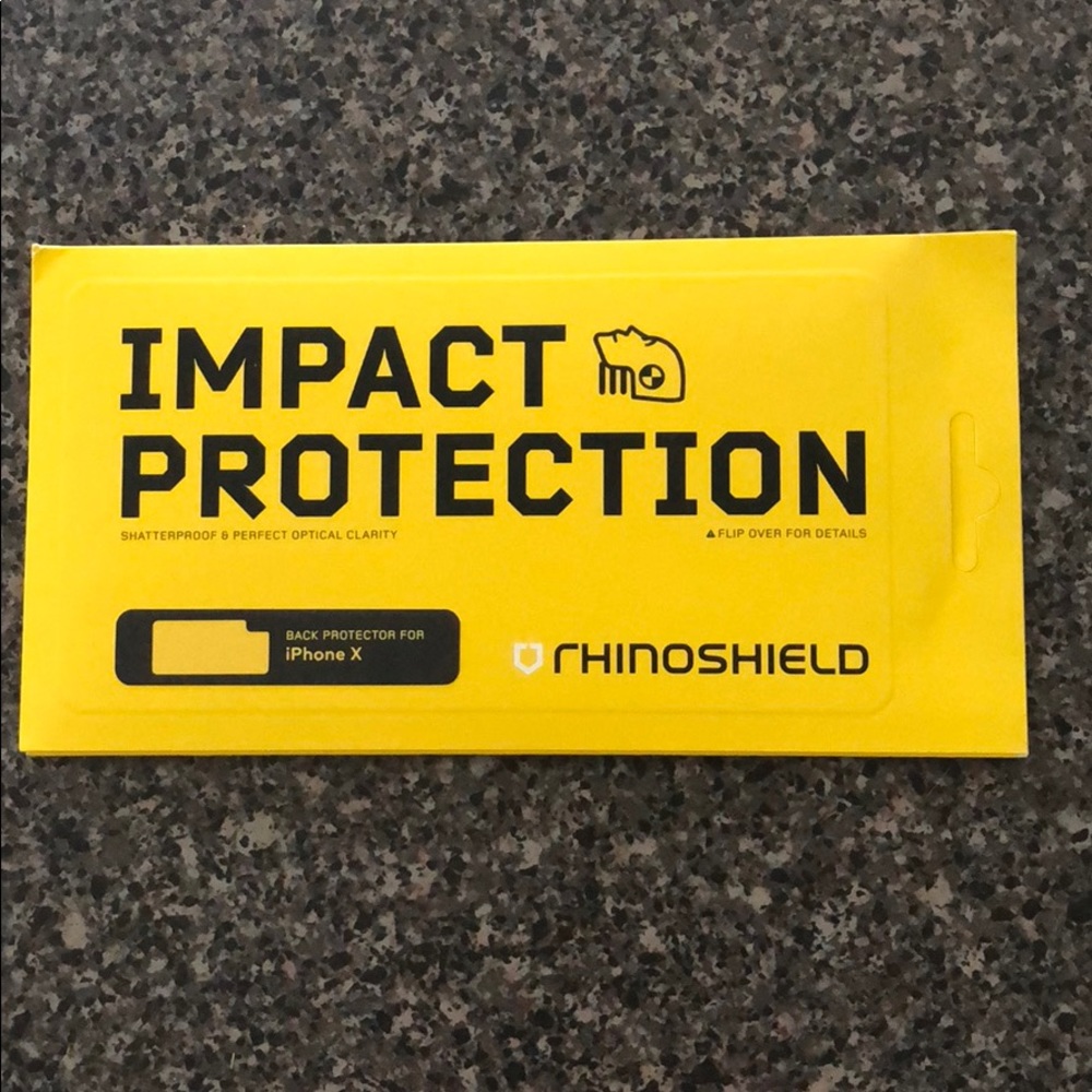 iPhone X back screen protector